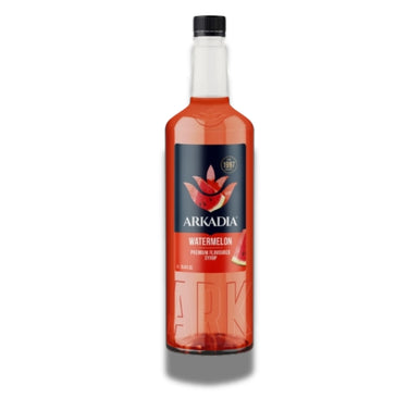 Arkadia Watermelon Syrup 1000ml – Fruity, Refreshing Syrup for Cocktails, Iced Drinks & Desserts